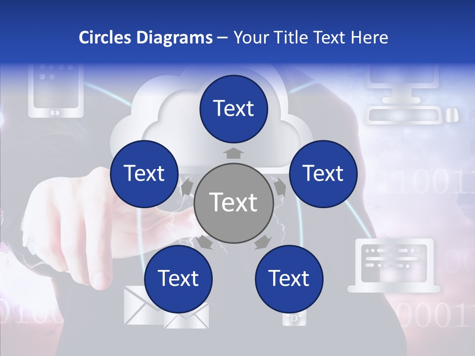 Internet One Computing PowerPoint Template