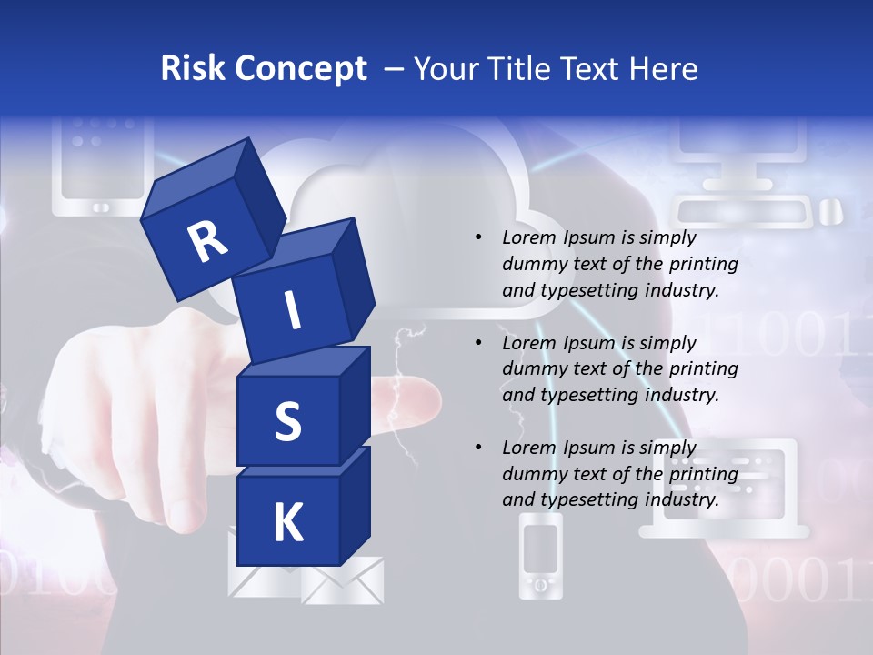 Internet One Computing PowerPoint Template