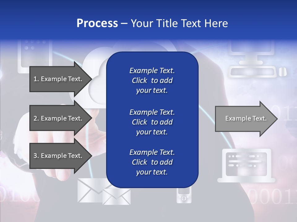 Internet One Computing PowerPoint Template