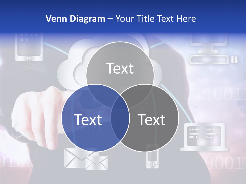 Internet One Computing PowerPoint Template
