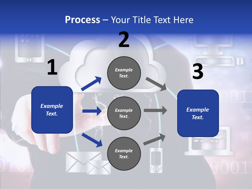 Internet One Computing PowerPoint Template