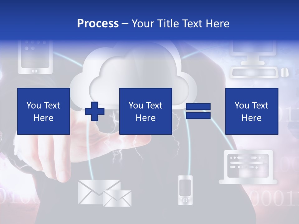 Internet One Computing PowerPoint Template