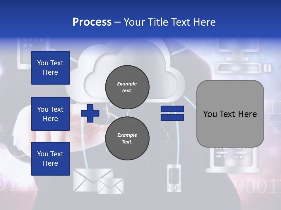Internet One Computing PowerPoint Template