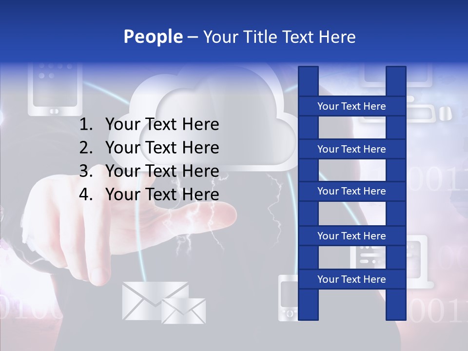 Internet One Computing PowerPoint Template