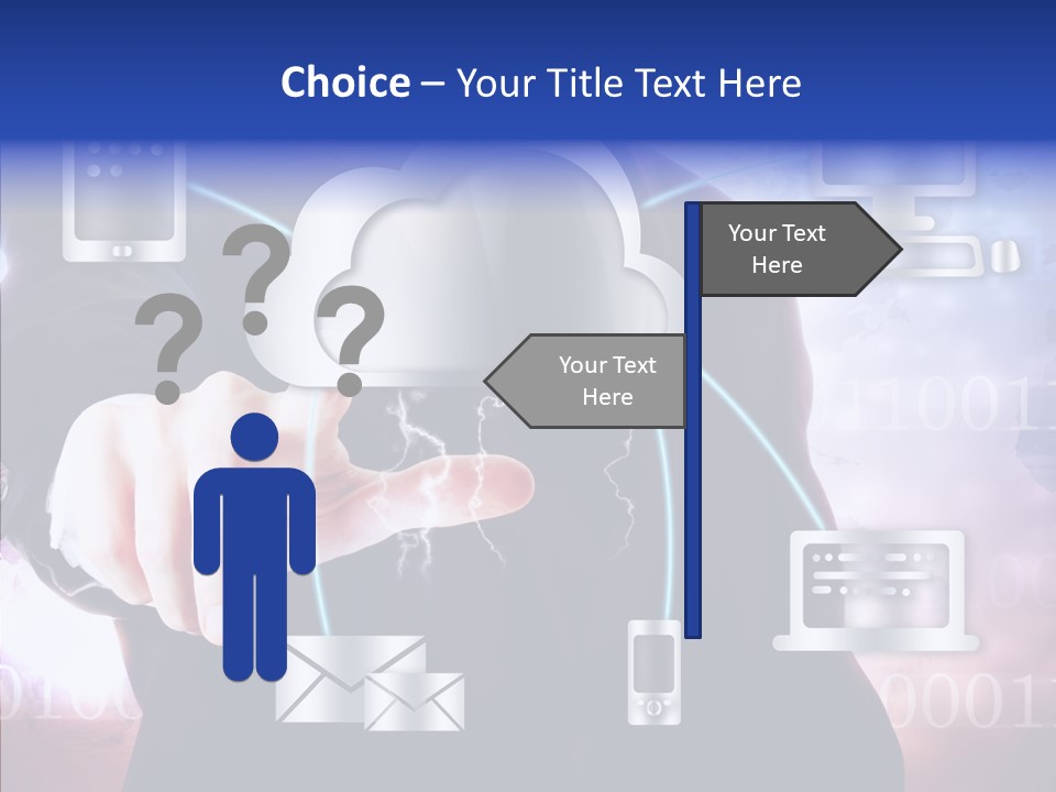 Internet One Computing PowerPoint Template