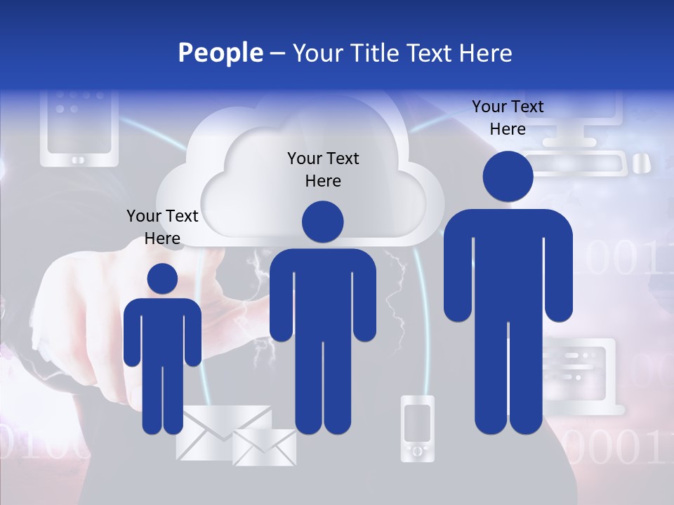 Internet One Computing PowerPoint Template
