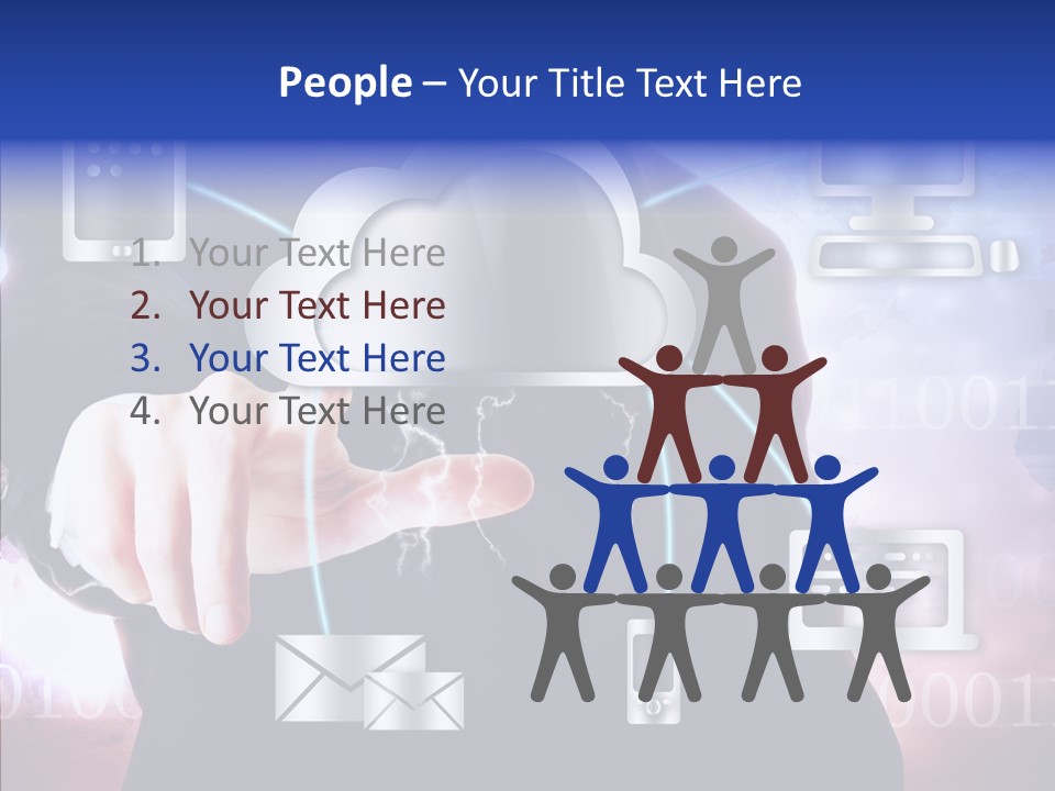 Internet One Computing PowerPoint Template