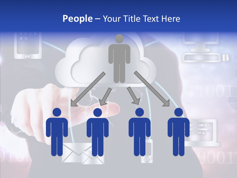 Internet One Computing PowerPoint Template