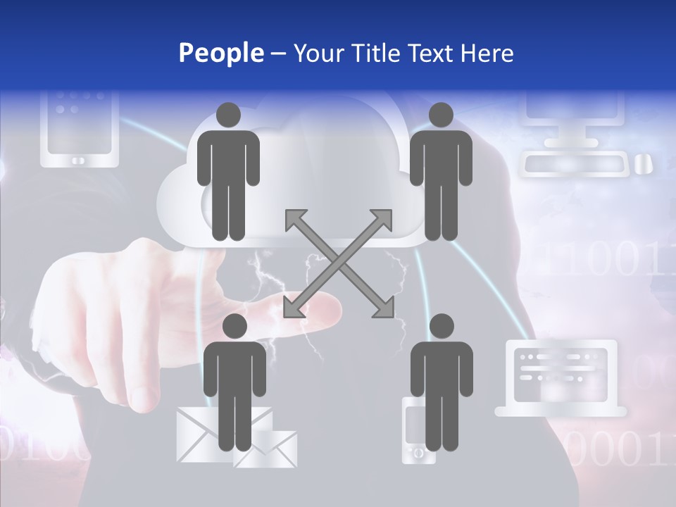 Internet One Computing PowerPoint Template
