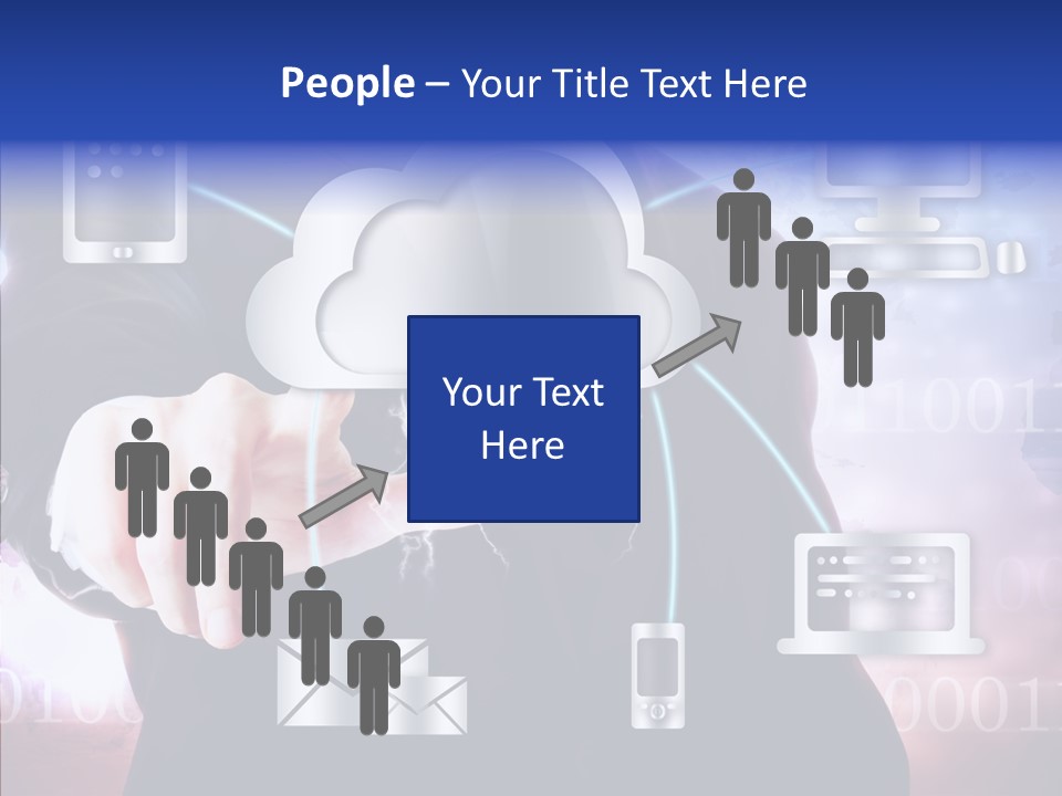 Internet One Computing PowerPoint Template