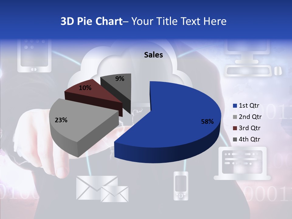 Internet One Computing PowerPoint Template