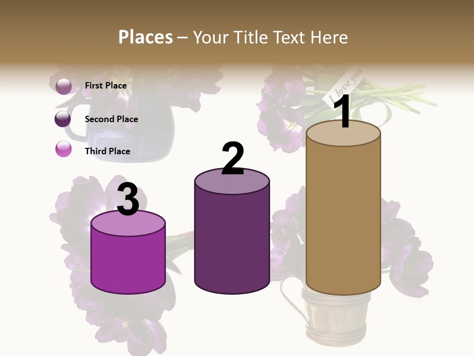 Isolated Decoration Spring PowerPoint Template