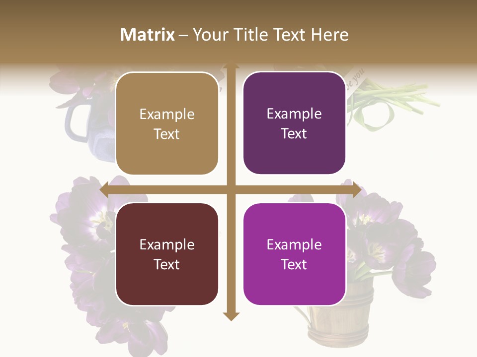 Isolated Decoration Spring PowerPoint Template