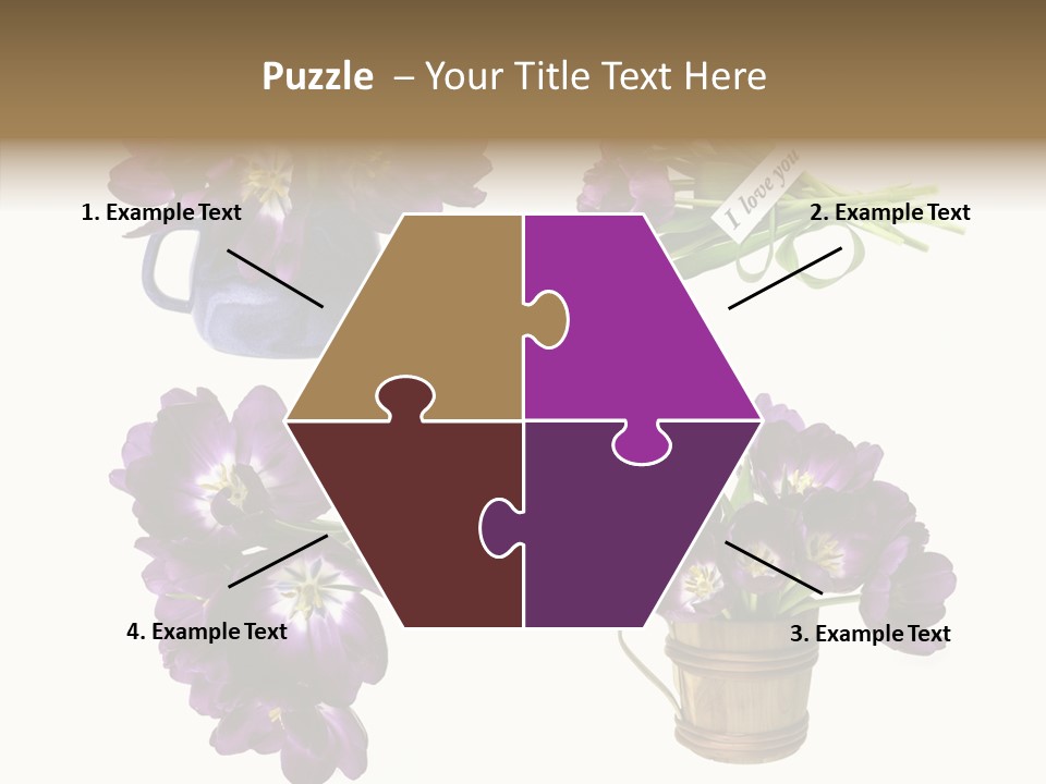 Isolated Decoration Spring PowerPoint Template