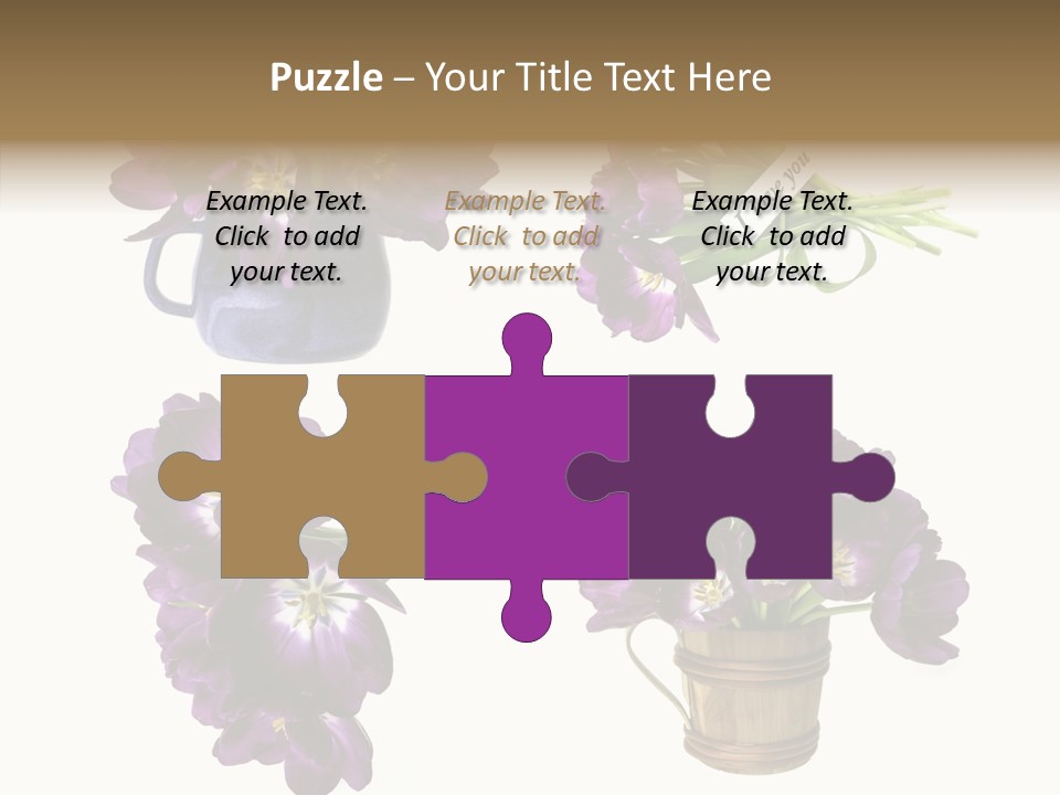 Isolated Decoration Spring PowerPoint Template