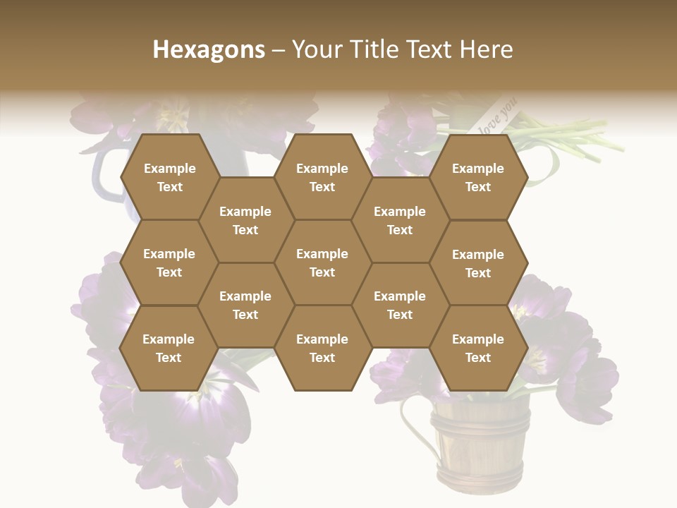 Isolated Decoration Spring PowerPoint Template