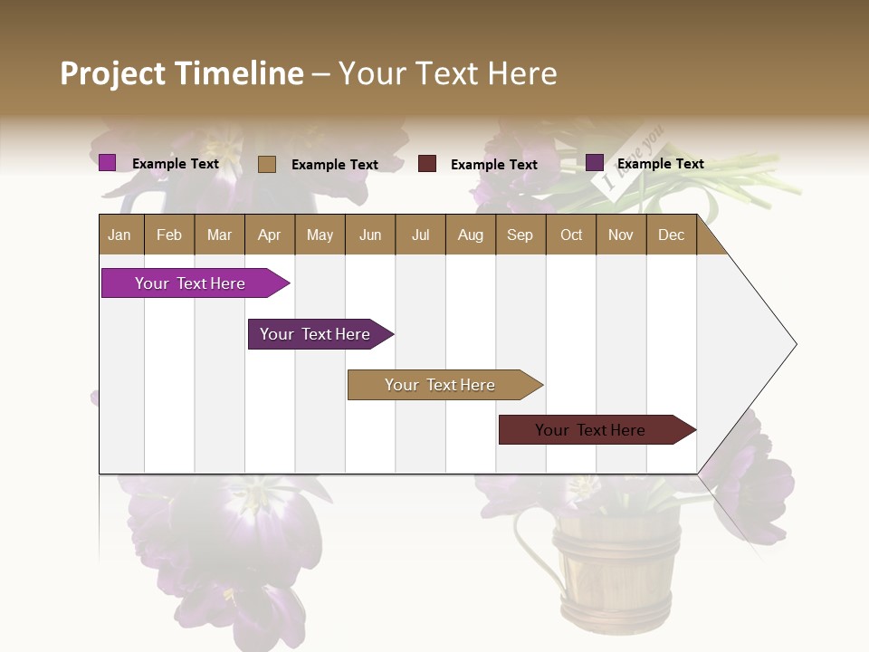 Isolated Decoration Spring PowerPoint Template