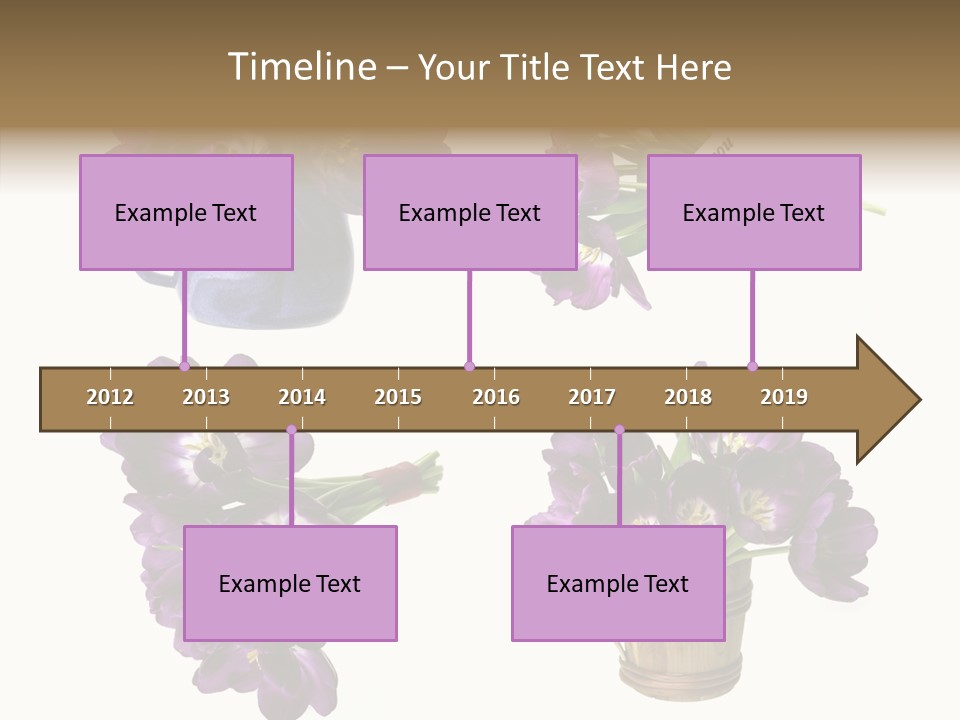 Isolated Decoration Spring PowerPoint Template