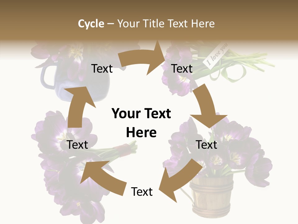 Isolated Decoration Spring PowerPoint Template