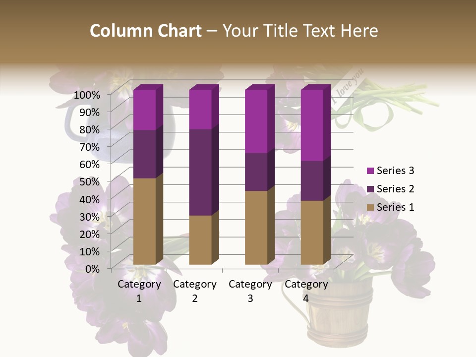 Isolated Decoration Spring PowerPoint Template