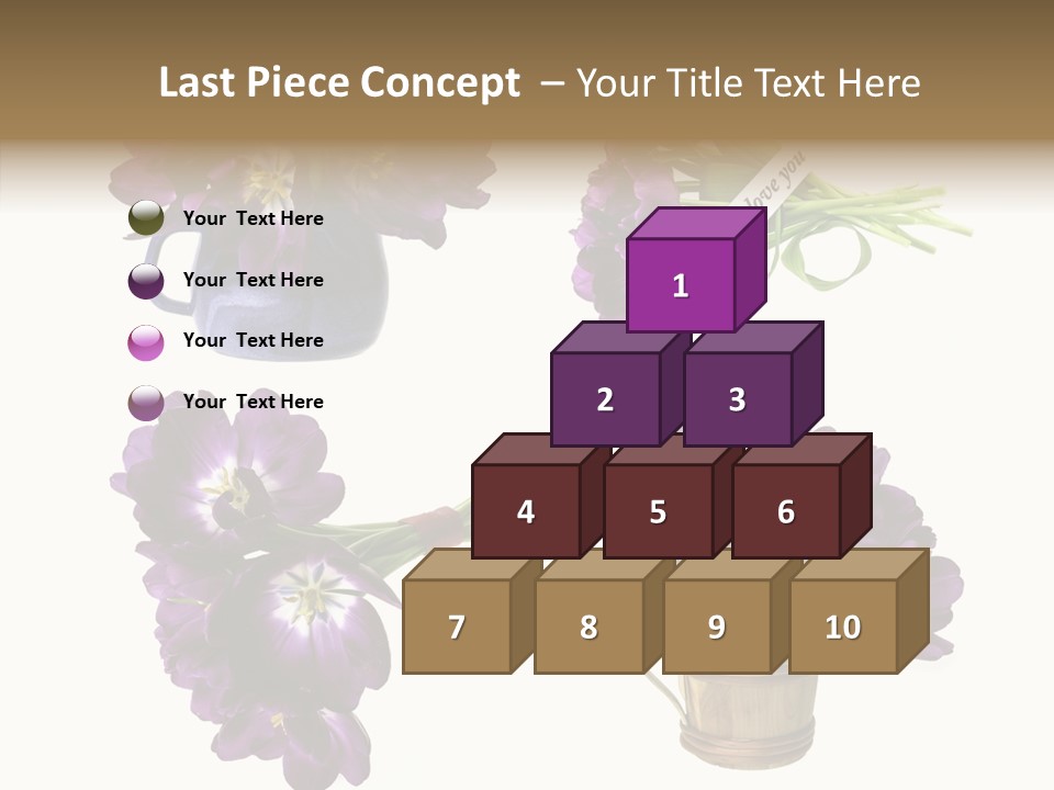 Isolated Decoration Spring PowerPoint Template