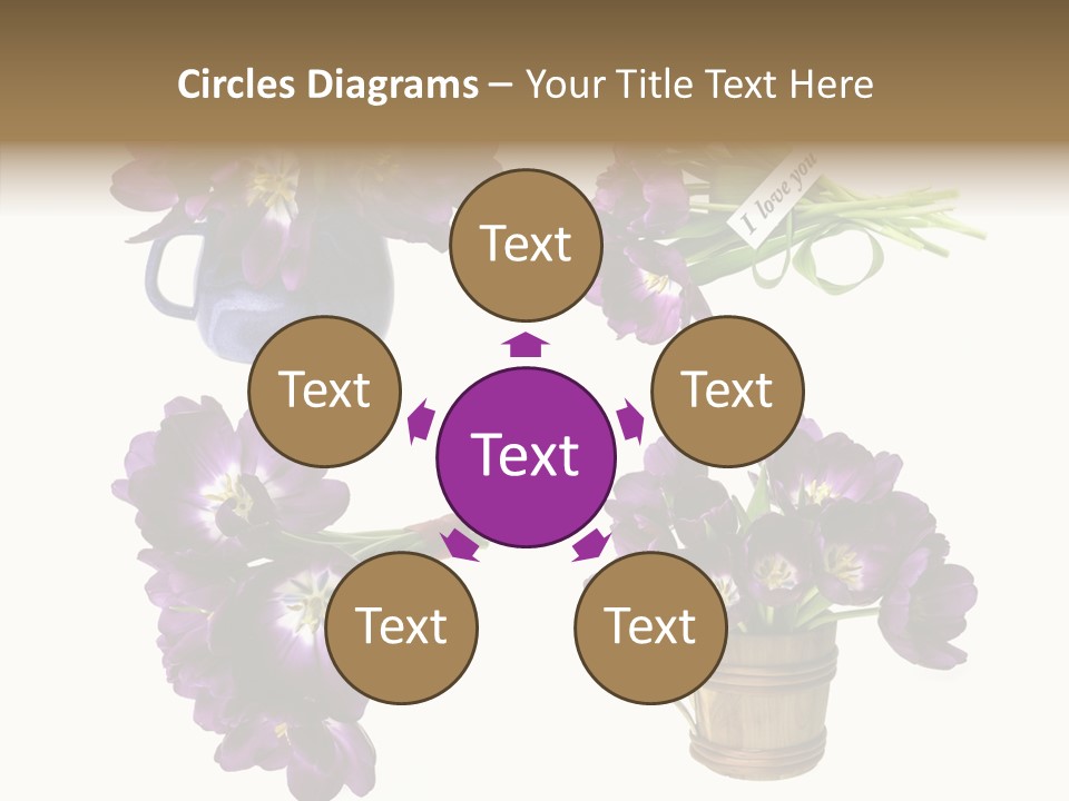 Isolated Decoration Spring PowerPoint Template