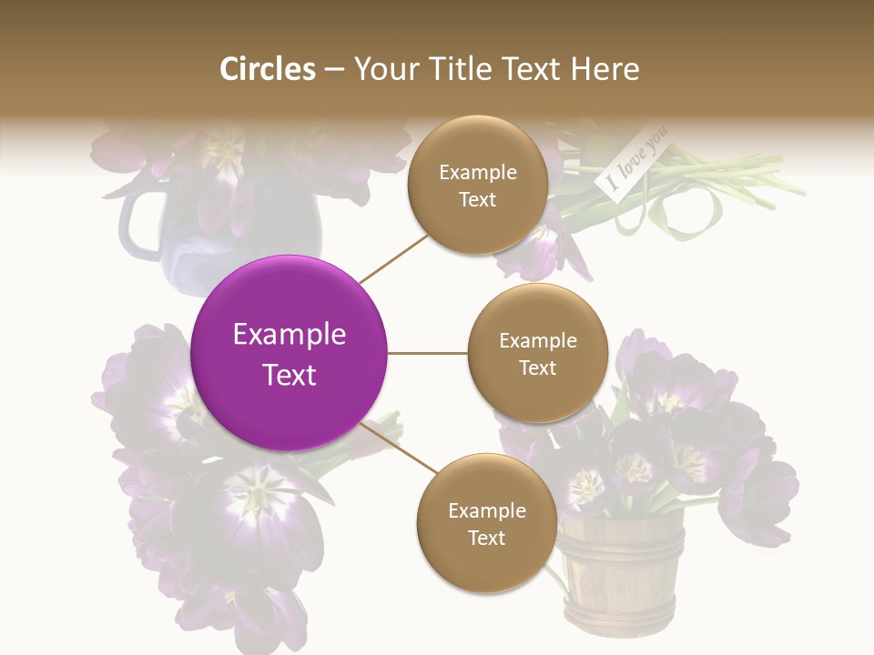 Isolated Decoration Spring PowerPoint Template