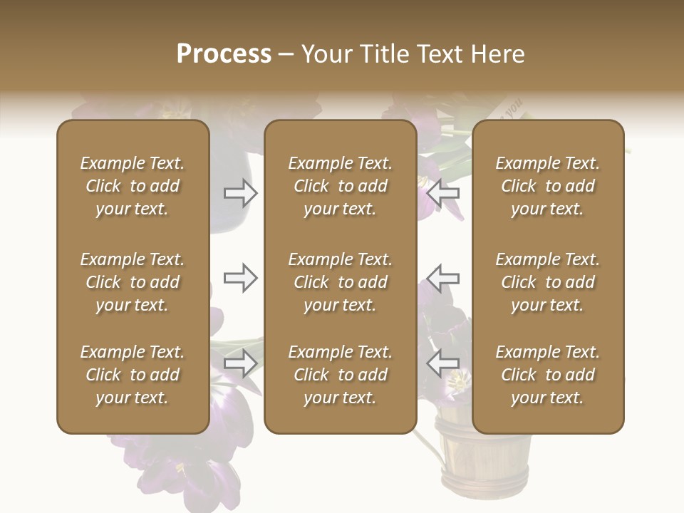 Isolated Decoration Spring PowerPoint Template