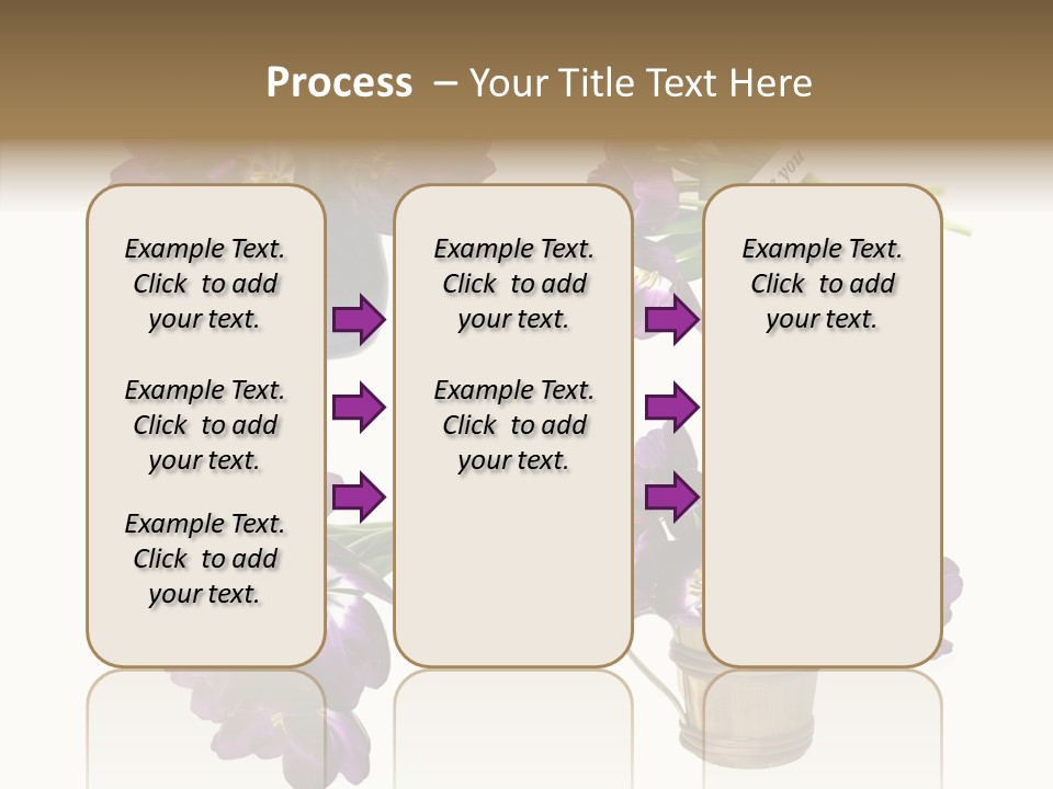 Isolated Decoration Spring PowerPoint Template