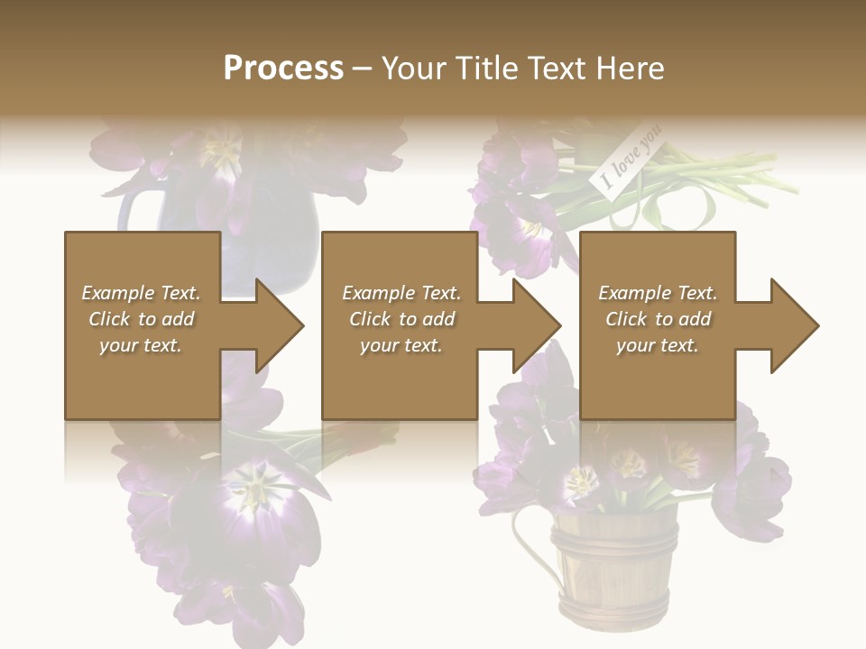 Isolated Decoration Spring PowerPoint Template