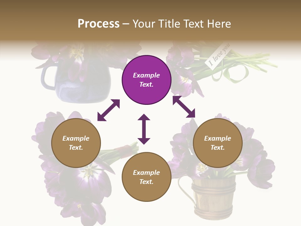 Isolated Decoration Spring PowerPoint Template