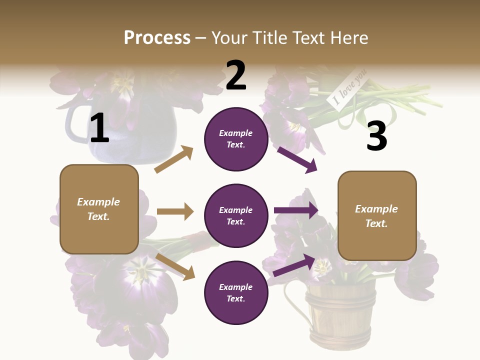 Isolated Decoration Spring PowerPoint Template