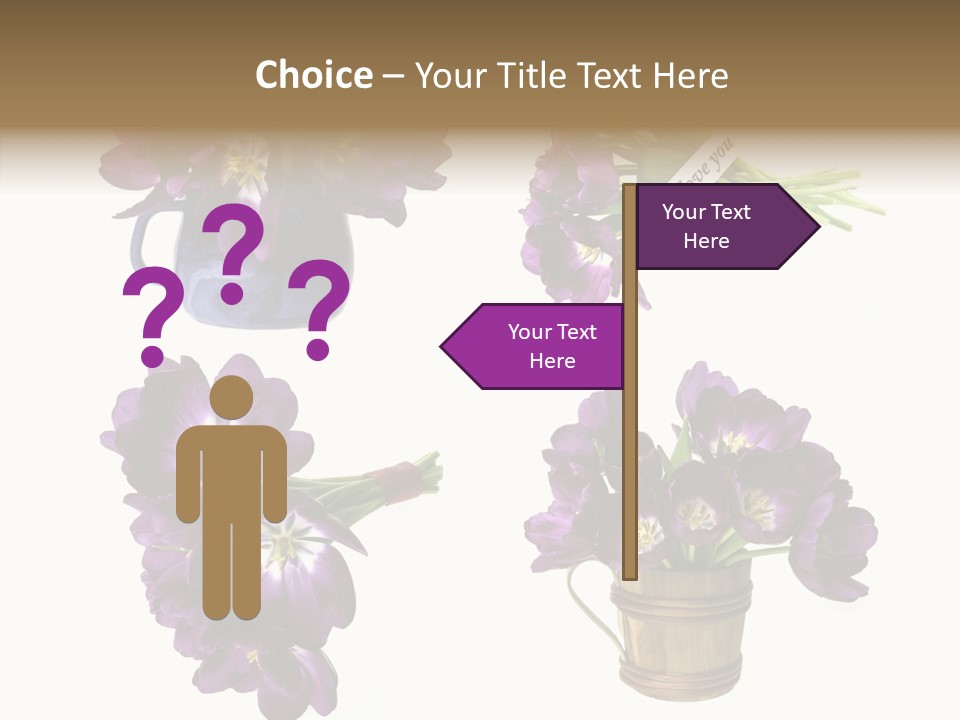 Isolated Decoration Spring PowerPoint Template
