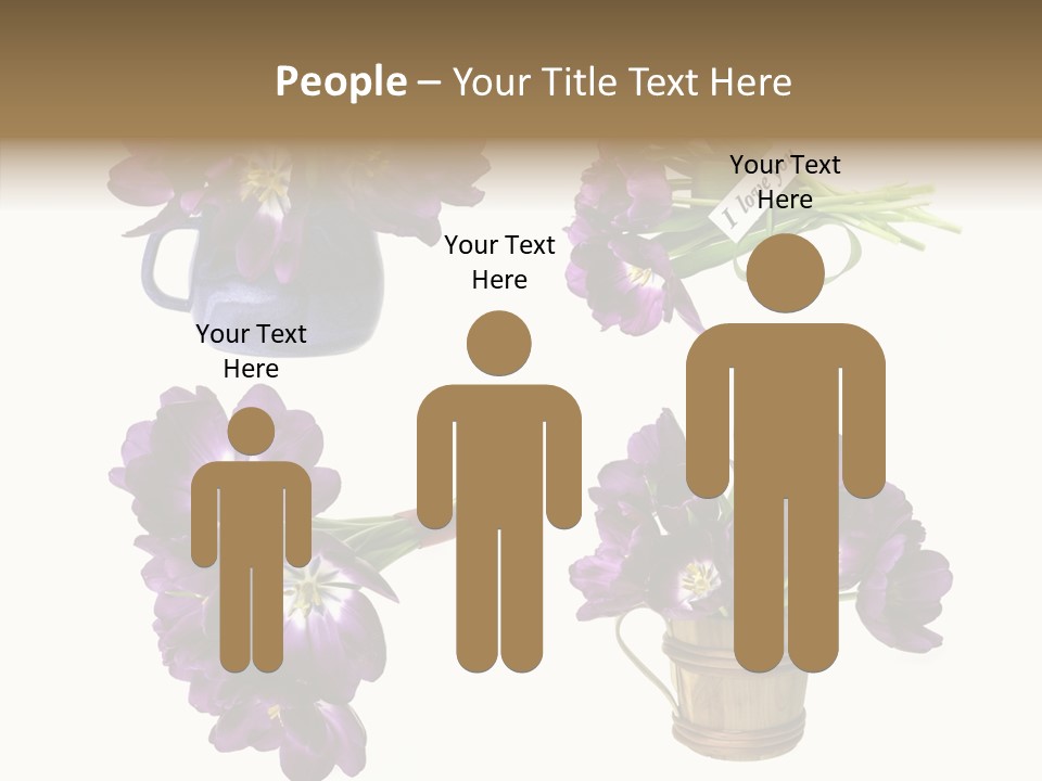 Isolated Decoration Spring PowerPoint Template