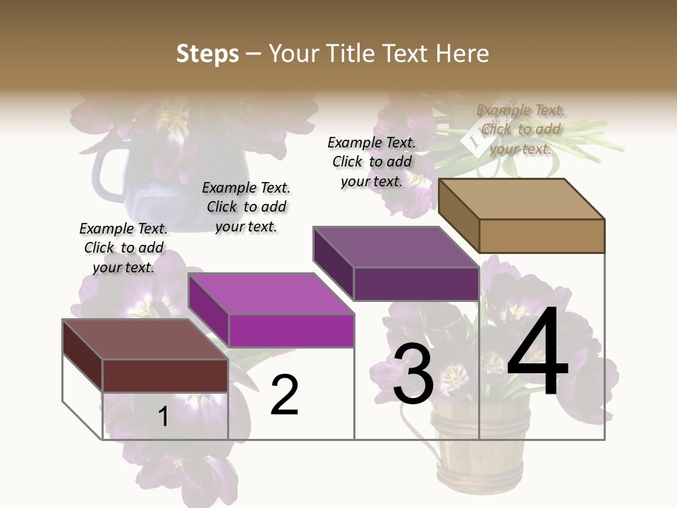 Isolated Decoration Spring PowerPoint Template