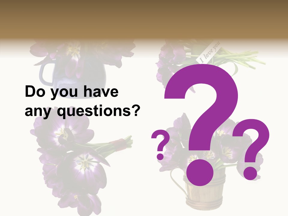 Isolated Decoration Spring PowerPoint Template