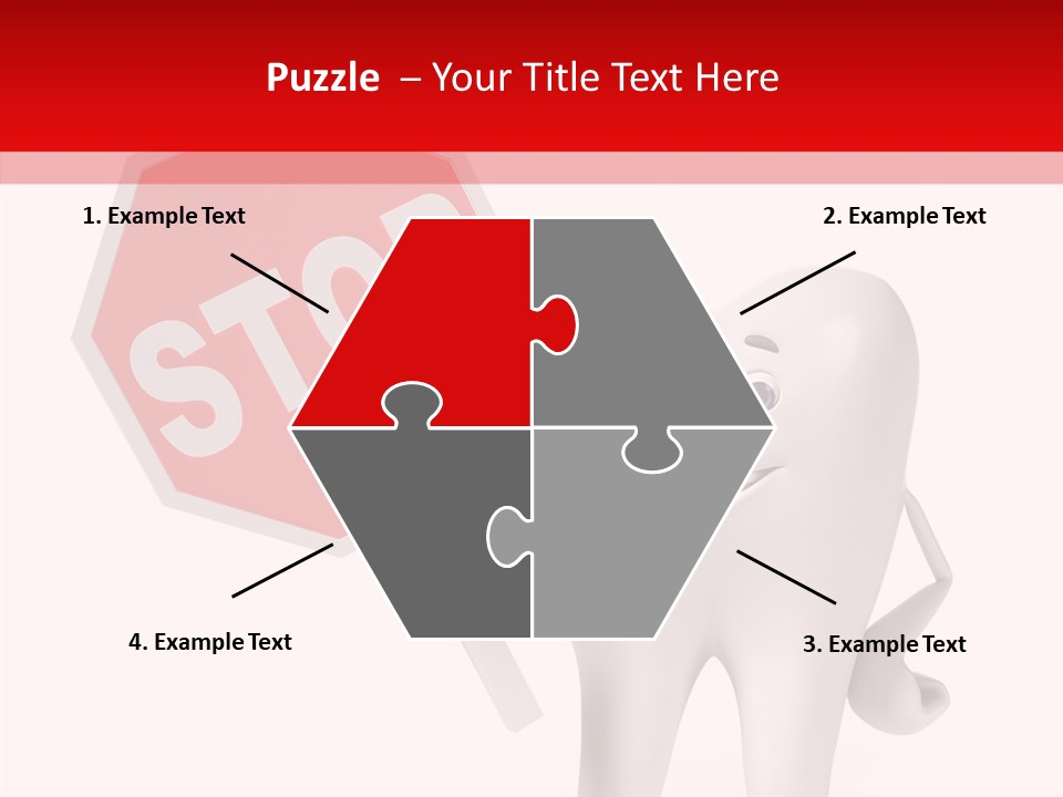 Molar Illustration Dental PowerPoint Template