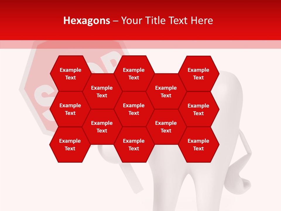 Molar Illustration Dental PowerPoint Template