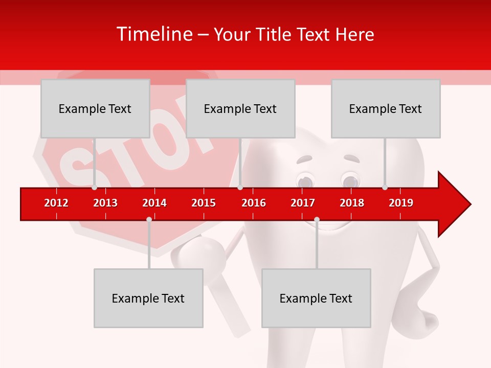 Molar Illustration Dental PowerPoint Template