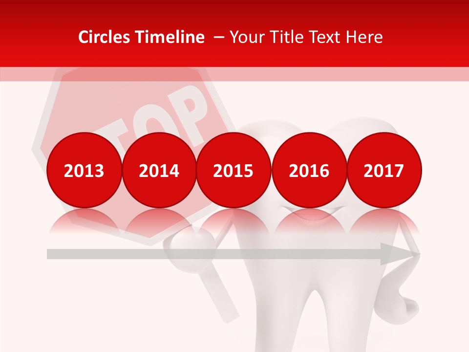 Molar Illustration Dental PowerPoint Template