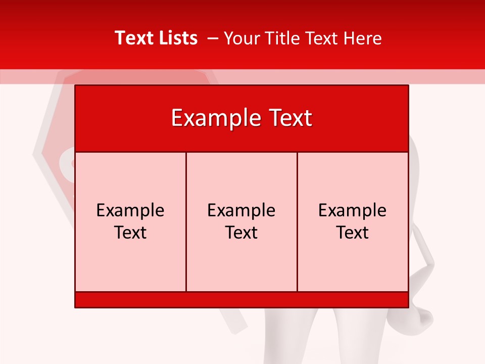 Molar Illustration Dental PowerPoint Template