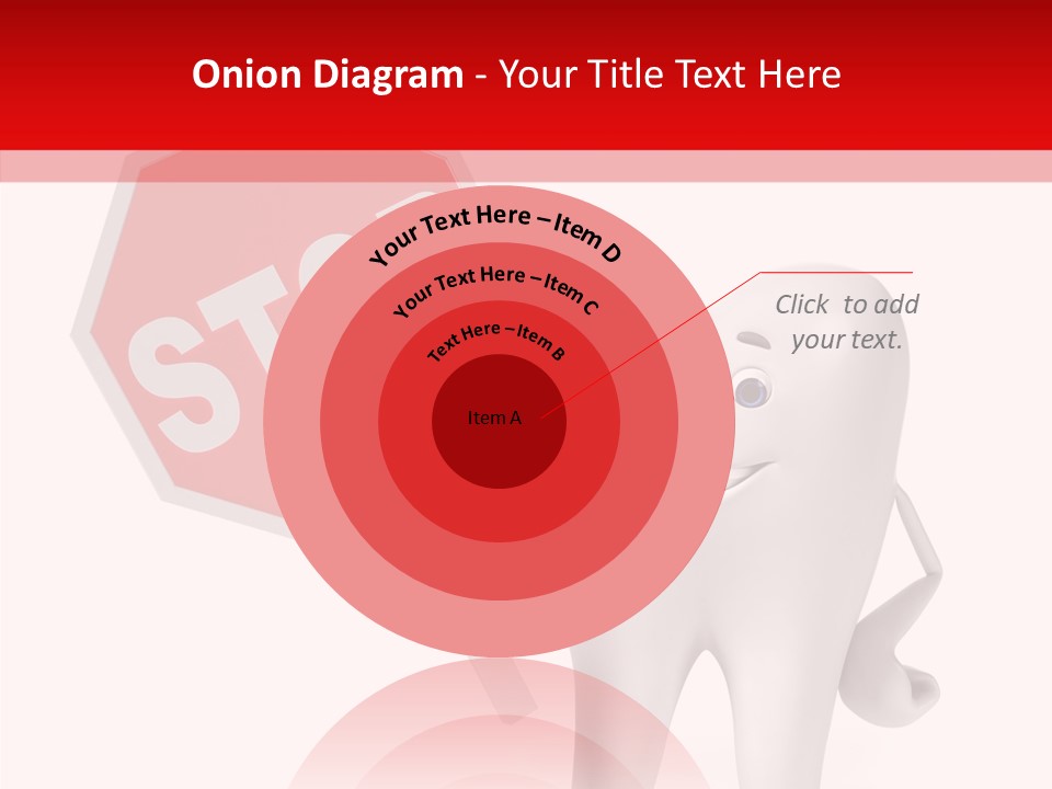 Molar Illustration Dental PowerPoint Template