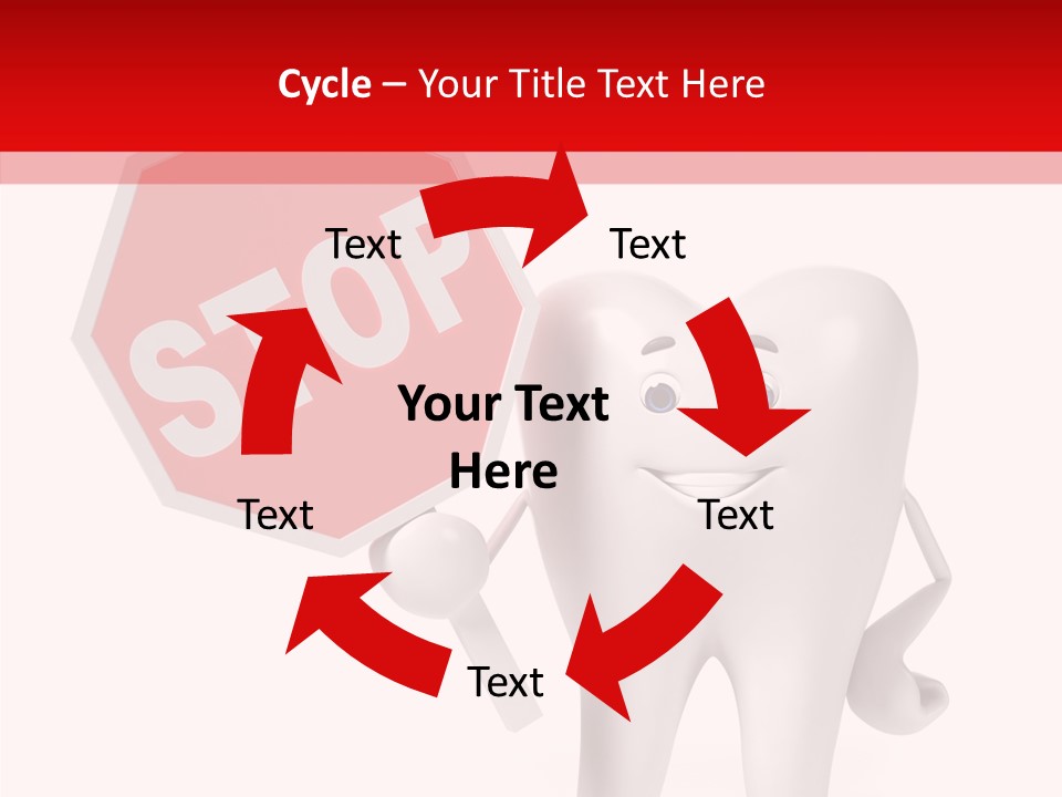 Molar Illustration Dental PowerPoint Template