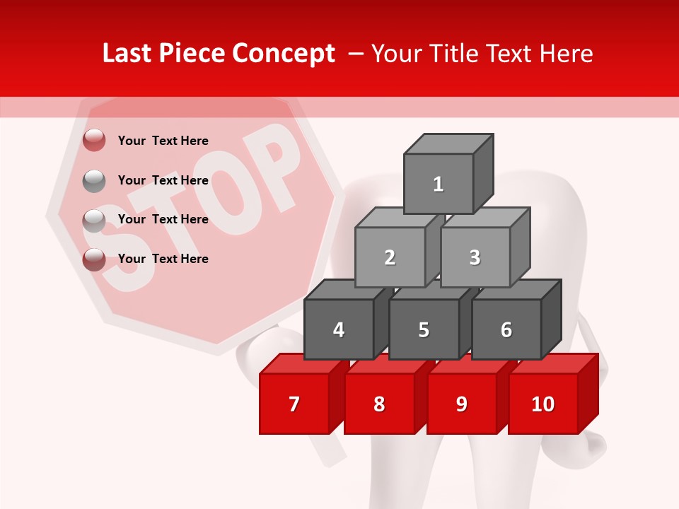 Molar Illustration Dental PowerPoint Template