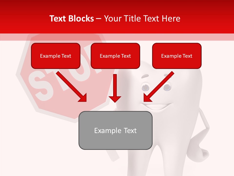 Molar Illustration Dental PowerPoint Template
