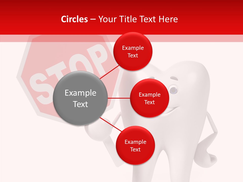 Molar Illustration Dental PowerPoint Template