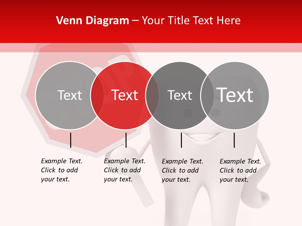 Molar Illustration Dental PowerPoint Template
