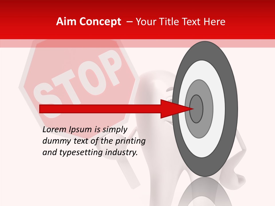 Molar Illustration Dental PowerPoint Template
