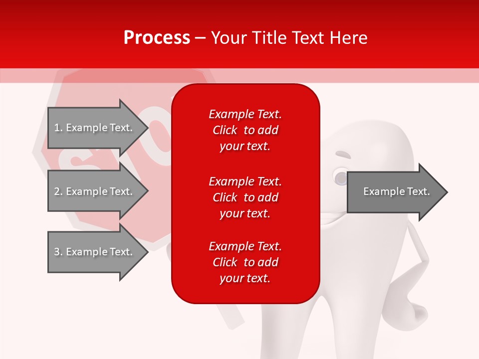 Molar Illustration Dental PowerPoint Template