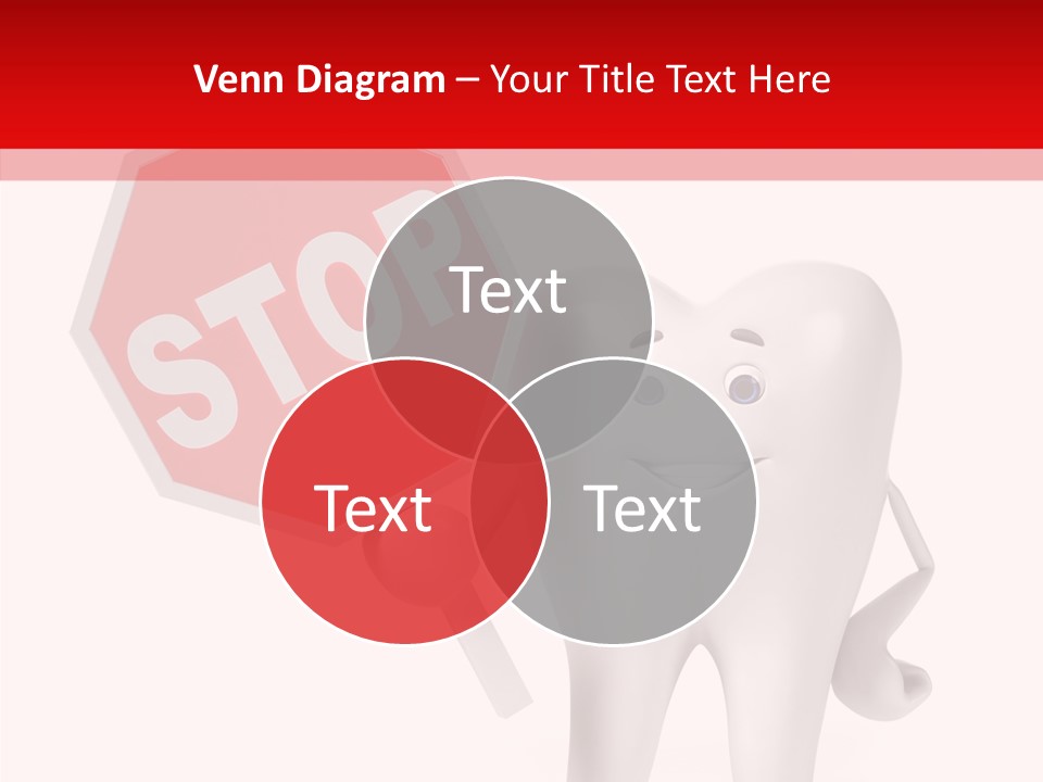 Molar Illustration Dental PowerPoint Template